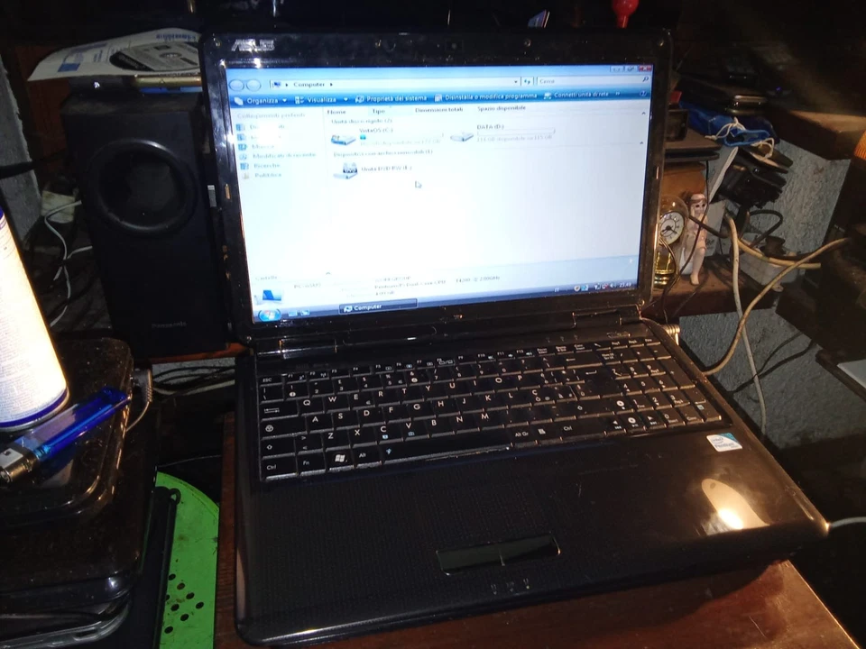 💻 ASUS Pro5DIJ – Notebook Affidabile | 4GB RAM | 300GB HDD | Vista + XP Ready | - Immagine 1 di 4