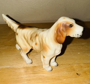 English Setter ? Belton Porcelain Dog Figurine Vintage Japan - Picture 1 of 9
