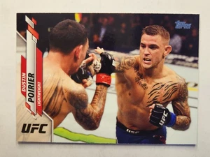 2020 Topps UFC #21 DUSTIN POIRIER - Picture 1 of 2