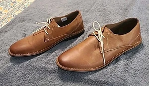 Red Tape Leather Stitch Down Oxford Tan Size 11  Dress Career Shoes 95228 New - Picture 1 of 7