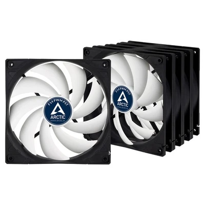 5 x Arctic F14 Value Pack 140mm PC Case Fan 1350 RPM 74 CFM 3-Pin ACFAN00090A - Image 1 of 3