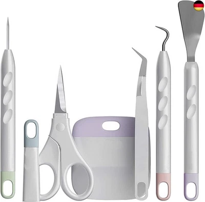 MARKE CHEDIN Plotter Zubehör 6 Stück Vinyl Jäten Werkzeuge DIY Bastelwerkzeug Set En