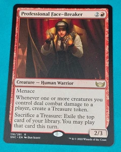 MTG Professional Face-Breaker - SNC Streets Of New Capenna - Magic NM 116 - Bild 1 von 4