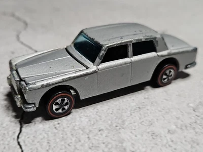 Redline 1969 Hot Wheels Vintage Rolls Royce Silver Shadow Hong Kong  - Image 1 of 4