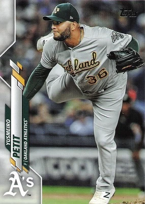2020 Topps Update #U-84 Yusmeiro Petit - Image 1 of 2