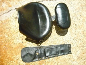 04-08 Kawasaki VN1600 Vulcan MUSTANG Touring Front Driver Seat + Backrest RARE! - Picture 1 of 24