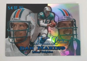 1999 Flair Showcase Legacy Collection #181L Dan Marino Dolphins HOF Rare 54/99 - Picture 1 of 4