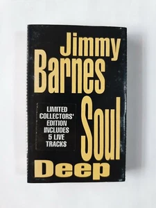 JIMMY BARNES - 'Soul Deep' Cassette Tape Album 1991 LIMITED COLLECTORS' EDITION - Picture 1 of 4