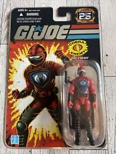 G.I. JOE 25TH ANNIVERSARY FOIL COBRA H.I.S.S. DRIVER THE ENEMY NEW