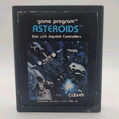 Asteroids Atari 2600 CX2649 Untested Cartridge Only 1981 Vintage  - Image 1 of 4