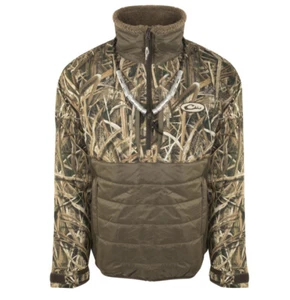 NEW DRAKE WATERFOWL LST GUARDIAN FLEX DOUBLE DOWN EQWADER 1/4 ZIP PULLOVER 3XL - Picture 1 of 1