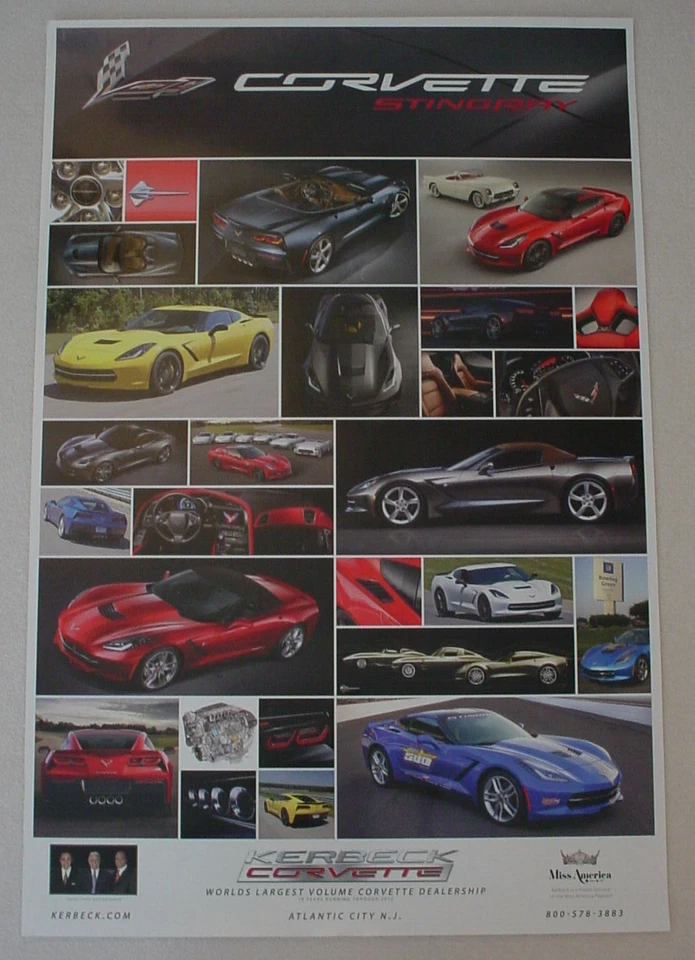 Chevrolet C7 Corvette 2014 póster Foto 1 de 1