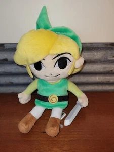 Nintendo The Legend of Zelda Phantom Hourglass Link Plush 7” Stuffed Toy 2011 - Picture 1 of 4