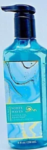 BATH & BODY WORKS WHITE BARN WHITE WAVES GENTLE GEL HAND SOAP 8 oz NEW - Picture 1 of 6