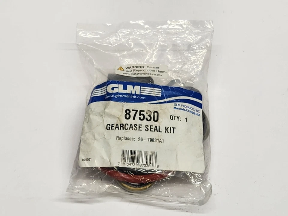 GLM Gearcase Seal Kit #87530 - Image 1 of 2