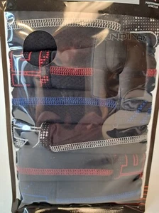 Choose Size 6-Pack And1 Underwear Mid Length 7.5" Inseam Boxer Briefs Athletic - Picture 1 of 6