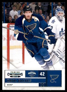 2011-12 Panini Contenders David Backes St. Louis Blues #42