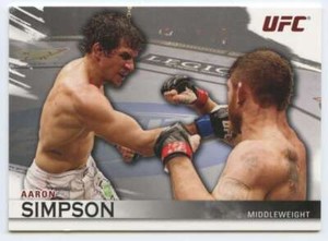 2010 Knockout #103 Aaron Simpson NM-MT