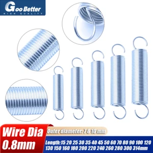 Spring Setsprings Wire 0.8mm Zinc In Tray Extended Compression Expansion Tension - Picture 1 of 10