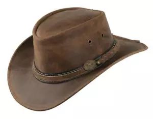 Lederhut Scippis IRVING Westernhut Cowboyhut Australien Hut Wanderhut Outdoorhut - Bild 1 von 7