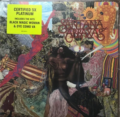 Santana - Abraxas - 1 LP - Poster Included - Black Vinyl - New/Sealed - Image 1 of 4