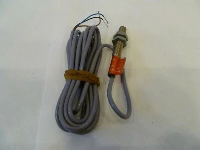 HANS BERNSTEIN 8.00 mm DIAMETER INDUCTIVE PROXIMITY SENSOR 3 WIRE IP67 10-30 VDC - Image 1 of 2