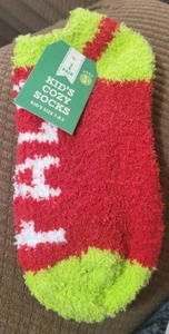 Kid's Size 7-8.5 Cozy Socks Holiday Theme Fala Lala 1 Pair Gara - Picture 1 of 5