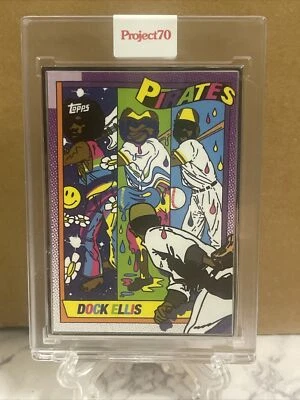 Topps Project 70 Dock Ellis Ermsy Artist Proof AP 26/51 - Image 1 of 2
