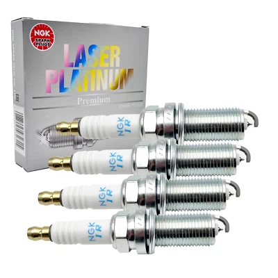 4x NGK 3588 ILFR6A Zündkerzen Für MERCEDES W203 W209 W211 M271 S211 R171 CLK SLK - Image 1 of 4
