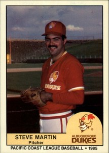 1985 Albuquerque Dukes Cramer #172 Steve Martin
