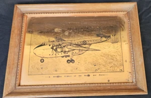 Cotwsold copper etching of Beverley MK1 of the Royal Air Force RAF - Picture 1 of 4