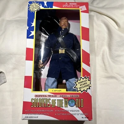 "Nueva figura de 12"" Capitán de la Guerra Civil 1861-1865 colección conmemorativa del militar de Estados Unidos" Foto 1 de 4