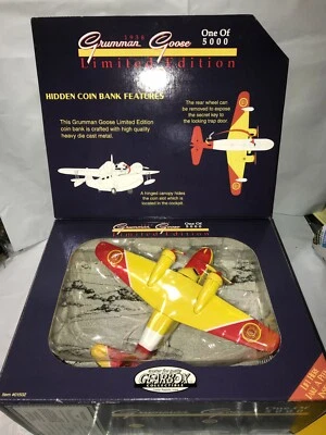 GEARBOX Grumman Goose 1938 Coin Bank 185 Of 5000 Limited Edition Shell Plane  - Image 1 of 4