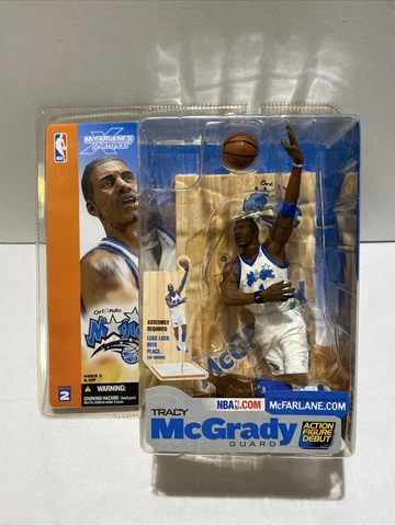 Orlando Magic Tracy McGrady Action Figure McFarlane NBA Series 2 NEW Cover
