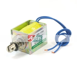 A● 1 Pcs XRN - 1250 DC 24V Pull Type 10 mm 50 N Open Frame Solen - Picture 1 of 4