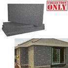 EPS Polystyrene Board External Wall Insulation 10mm pack of 60 boards/30m2 gray