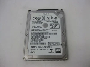 Hitachi 500GB SATA 2.5" 3.0Gb/s 7200RPM 7K750-500 HDD 0J18811 HTS727550A9E364 - Picture 1 of 1