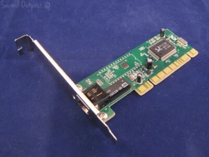 Carte réseau PCI REALTEK 10/100 MODEL RTL8139D - Foto 1 di 5