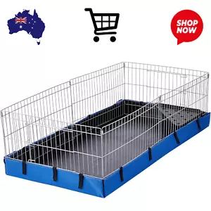 Habitat Plus Guinea Pig Cage 1.2m Indoor Outdoor Hutch (No Roof) Midwest Canvas - Picture 1 of 7