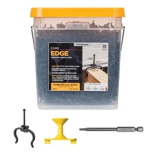 CAMO 0344356 Edge Clip Hidden Deck Fasteners (900 ct) - Picture 1 of 4