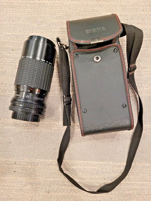SIGMA Zoom K III 1:3.5-4.5 f = 75~210mm With Case, excellent condition! - Image 1 of 4