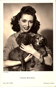 ROSITA SERRANO : “THE CHILEAN NIGHTINGALE” IN NAZI GERMANY : DACHSUND DOG - Picture 1 of 3