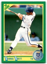 1990 SCORE GEORGE BRETT KANSAS CITY ROYALS #140