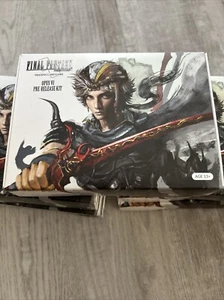 Final Fantasy Tcg Opus 6 Prerelease Kit Fftcg Promo Square Enix Carte Sigillate - Foto 1 di 3