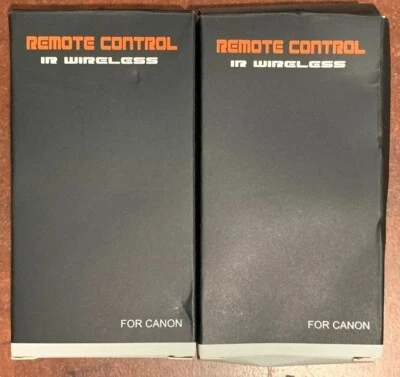 2 Foto&Tech FTRC-6 IR Wireless Remote Control For Canon EOS 6D Mark II, 5D IV... - Image 1 of 3