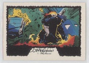 1990 Comic Images Marvel Ghost Rider Ghost Rider Blockade? #11 d8k