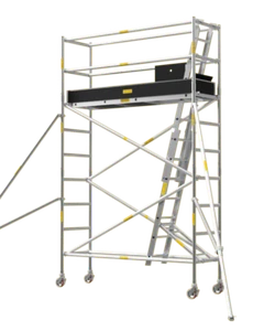 Aluminium Mobile Tower Scaffold, Narrow Series NA-30 (3.0m Platform High) - Picture 1 of 12