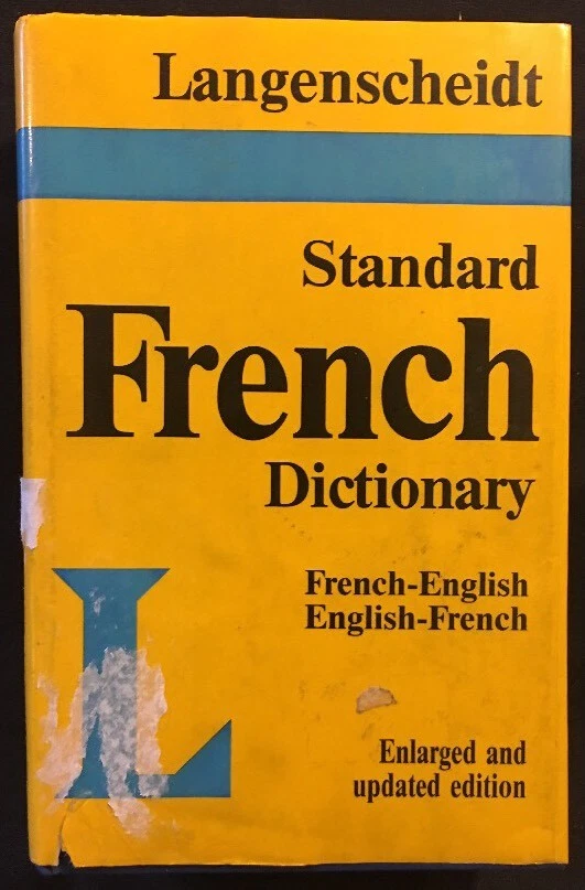 Langenscheidt Standard French Dictionary (1988, Hardcover) - Image 1 of 1