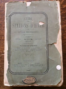 Docteur Lubanski * Guide aux Stations d'Hiver du Littoral Méditerranéen * 1865 - Picture 1 of 12