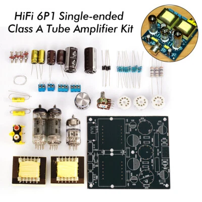 Mini 6N2+6P1 Valve Tube Amplifier HiFi Single-ended Class A Audio Amp DIY Kit - Image 1 of 4